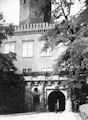 Dawny zamek ksicy - budynek bramny - zdjcie z 1931 roku
